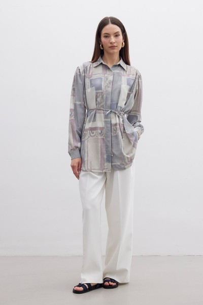 PATTERNED SHIRT RUSTIC 