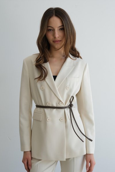 KORDON DERİ KEMER ACI KAHVE 