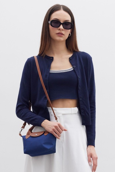 MARİ SMALL SHOPPER ÇANTA LACİVERT 