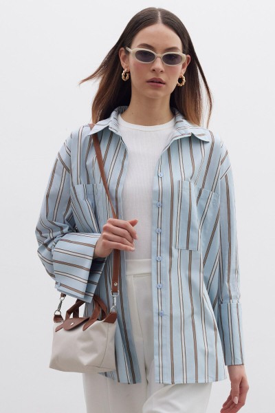 MARİ SMALL SHOPPER ÇANTA BEJ 