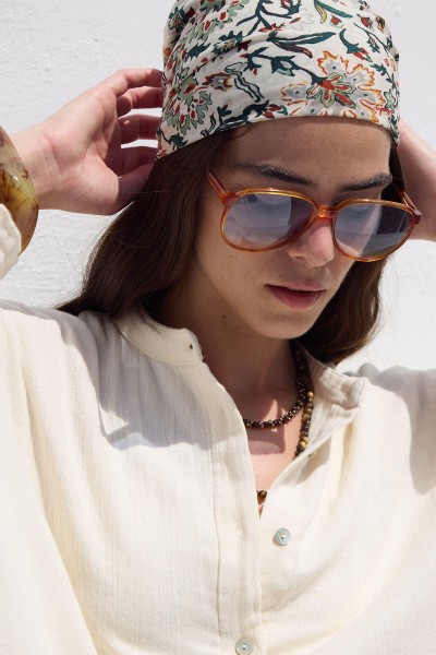 DESENLİ PAMUKLU FULAR IRA 