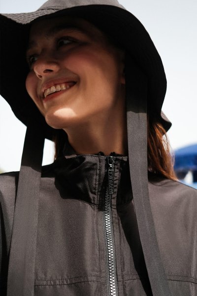 CONNECTED BUCKET HAT BLACK 