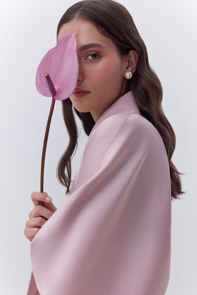 SATEN KEMERLİ KİMONO PUDRA 