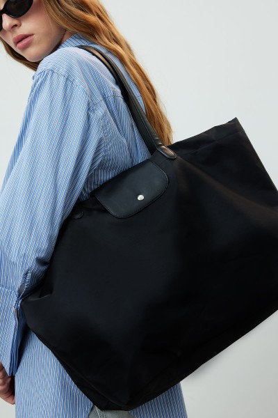 MARI MEDIUM SHOPPER BAG BLACK 