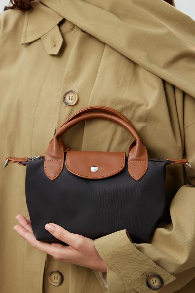 MARİ SMALL SHOPPER ÇANTA ACI KAHVE 