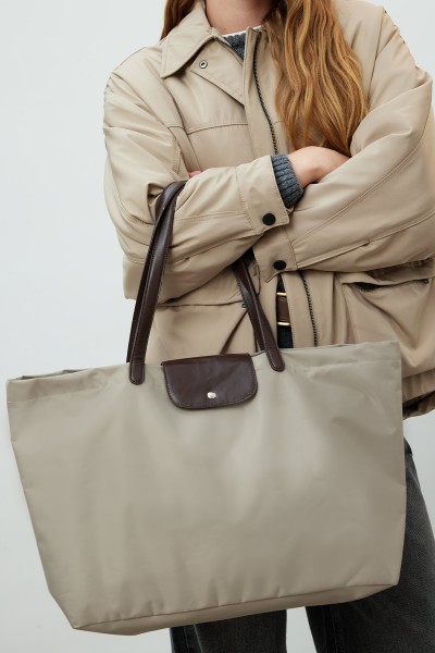 MARI MEDIUM SHOPPER BAG SAND 