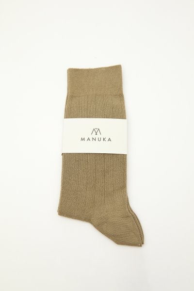 CLASSIC RUBBLED SOCKS KHAKI 