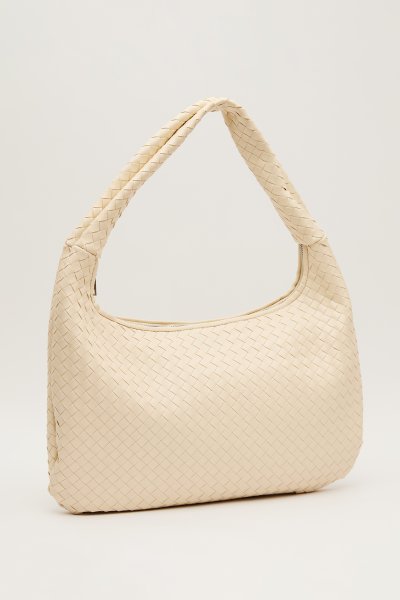 FRANCES ÖRGÜ BÜYÜK ÇANTA BEJ 