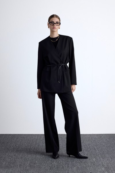 NEW CLASSICAL PANTOLON SİYAH 