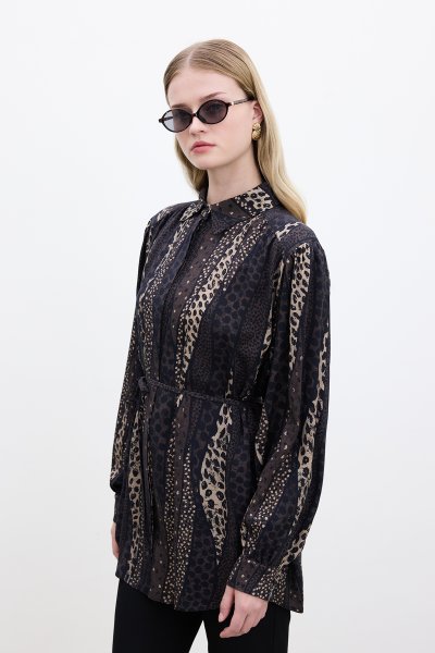 BELTED RETRO STYLE SHIRT KATE 