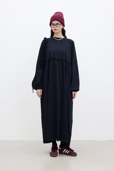 OVERSIZE PAIRED DRESS BLACK 