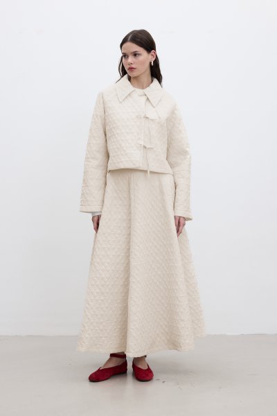 KAPİTONE GENİŞ ETEK VANİLYA 