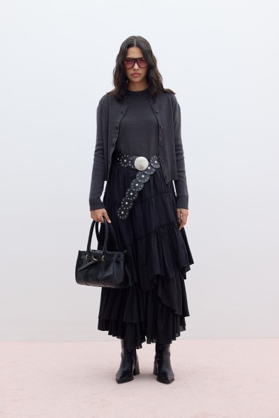 KATLI BOHO VUAL ETEK SİYAH 