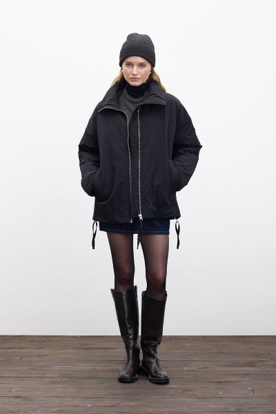 FERMUARLI MONT SİYAH 