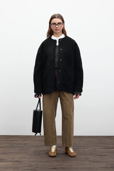 CEPLİ KAŞE KABAN SİYAH 