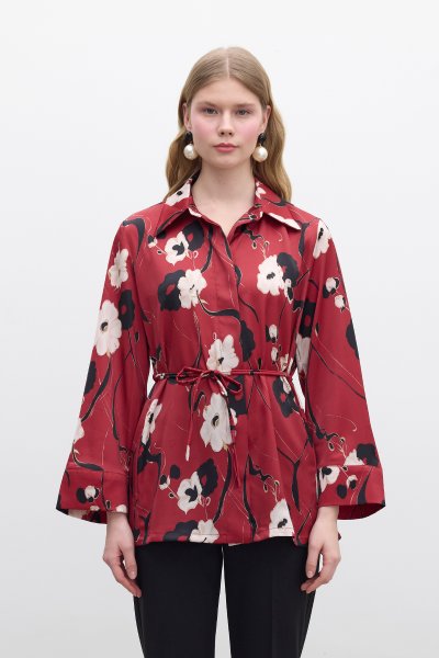 TIE SATIN SHIRT JAPAN 