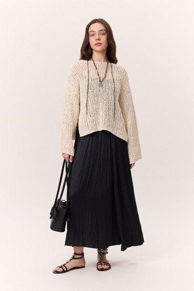 CRUSH SATEN ETEK KÖMÜR 