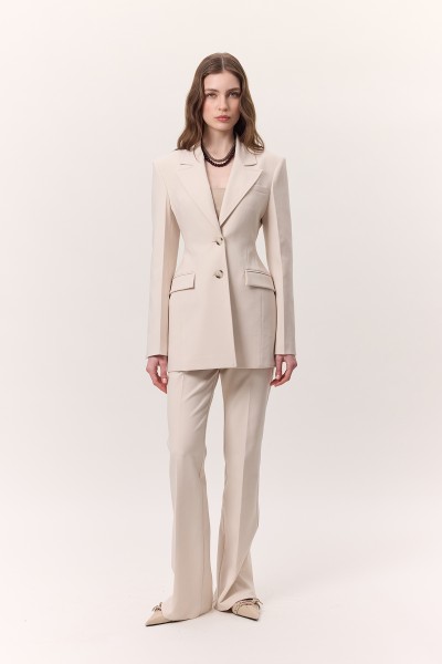 PREMIUM FLARE PAÇA FIT PANTOLON TAŞ 