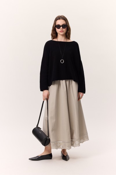 NAKIŞ DETAYLI GENİŞ ETEK TAŞ 