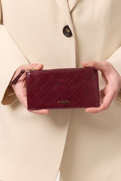 FERMUAR KAPAMALI KARTLIK BORDO 