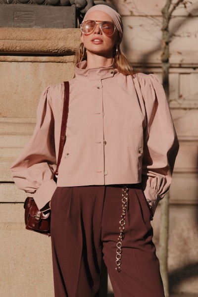 KISA BALON KOL CEKET PUDRA 