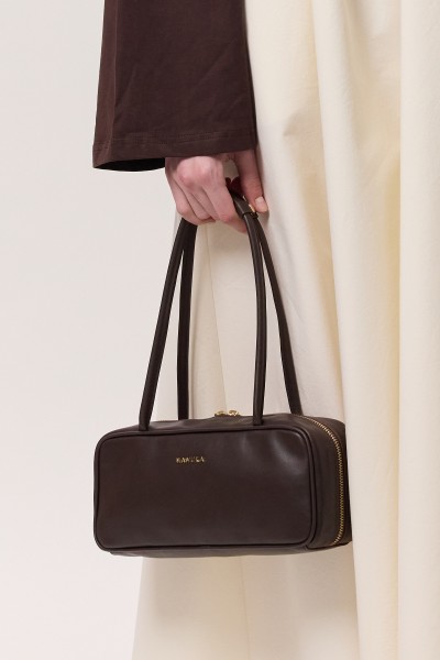 SIMONA BAGET ÇANTA KAHVERENGİ 