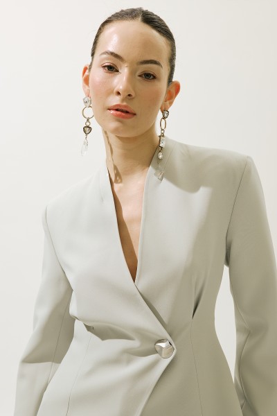 VALENTINE BLAZER CEKET SOFT YEŞİL 