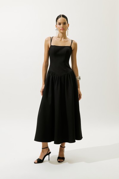 APRIL EVENING DRESS BLACK 