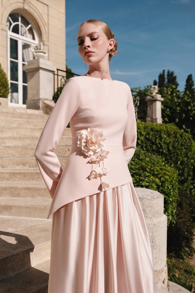 BELT POWDER WITH FLOWER CLUSTER 