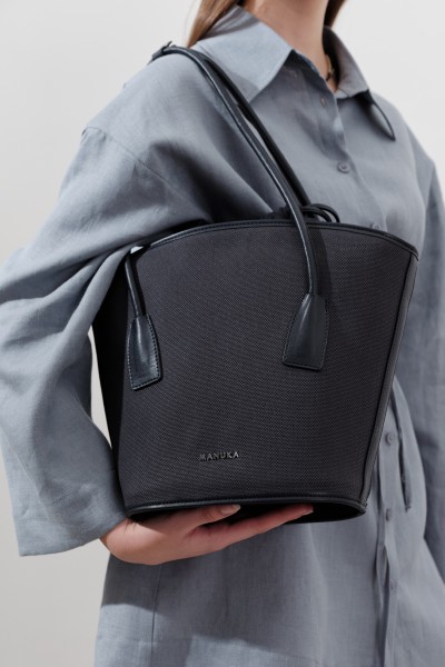 KANVAS KOVA ÇANTA LACİVERT 