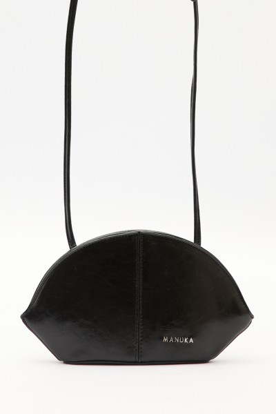 POLLY BAG WITH TIE DETAIL BLACK TRUFFLE 