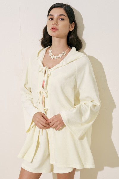 HAVLU KUMAŞ KİMONO VANİLYA 