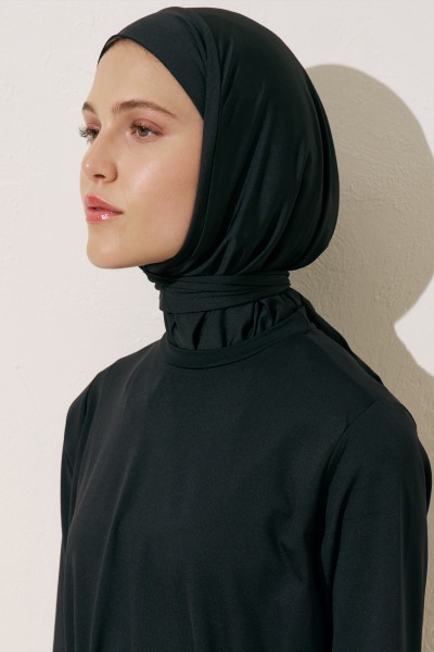 HIJAB SWIMSUIT BONNET BLACK 