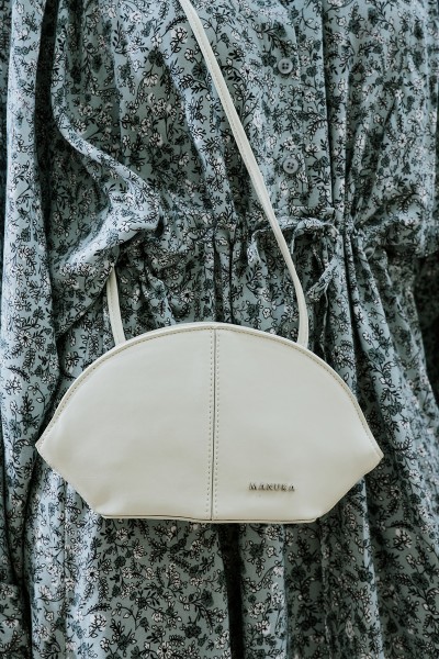 POLLY ICE BLUE BAG WITH TIE DETAIL 