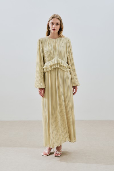 MİLA PİLİSELİ KATLI ELBİSE ADAÇAYI 