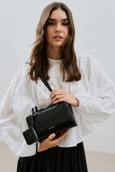 MUSE SHOULDER BAG BLACK TRUFFLE 