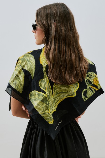 DESENLİ PAMUKLU ŞAL LAURA 