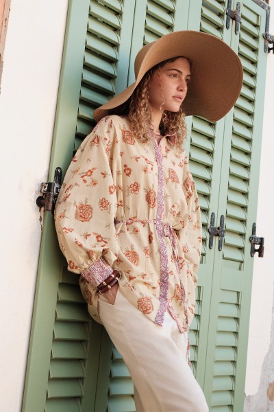PRINTED COTTON SHIRT MOLY 