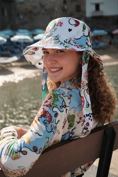 TIED BUCKET HAT SUMMER 