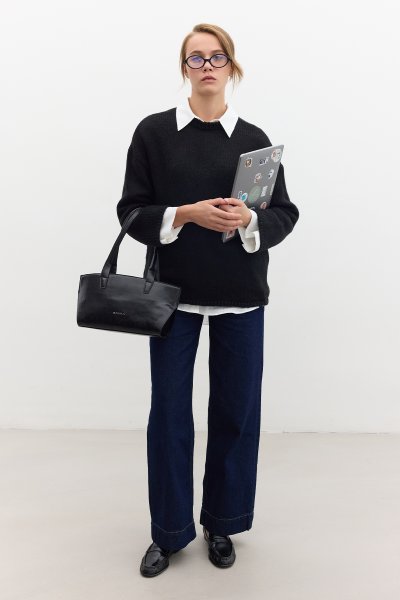 OVERSIZE SWEATER BLACK 