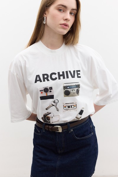 PRINTED SHORT SLEEVE T-SHIRT ARCHIVE 