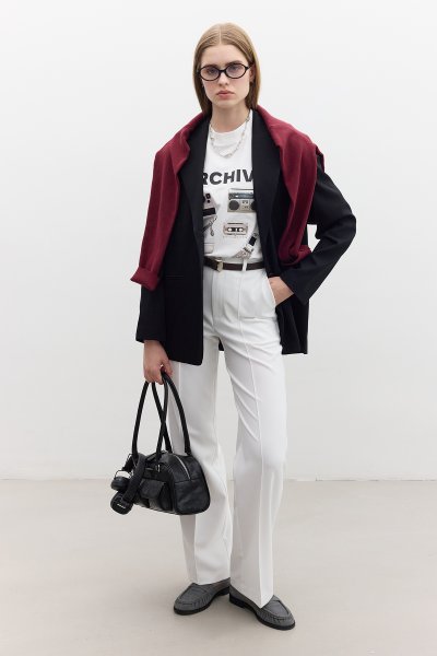 CLASSIC CLOSED BLAZER JACKET BLACK 