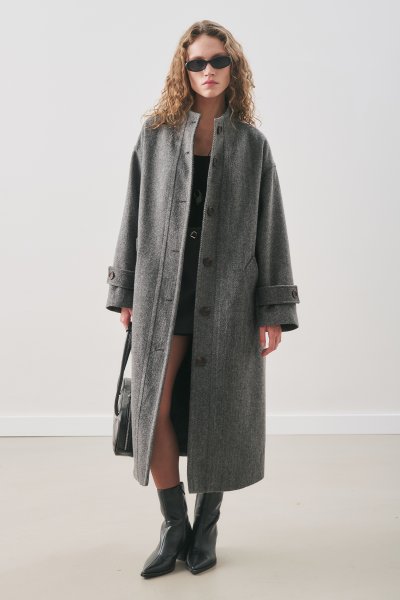 RAI OVERSIZE KABAN ANTRASİT 