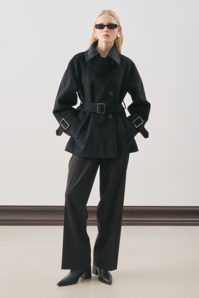 PREMIUM KAŞE GENİŞ KABAN SİYAH 