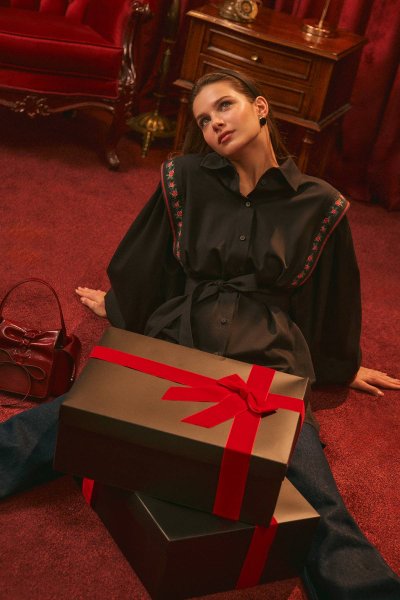 NORA DESIGN SHIRT PATTERNED