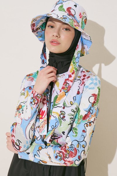 BAĞLAMALI BUCKET ŞAPKA SUMMER