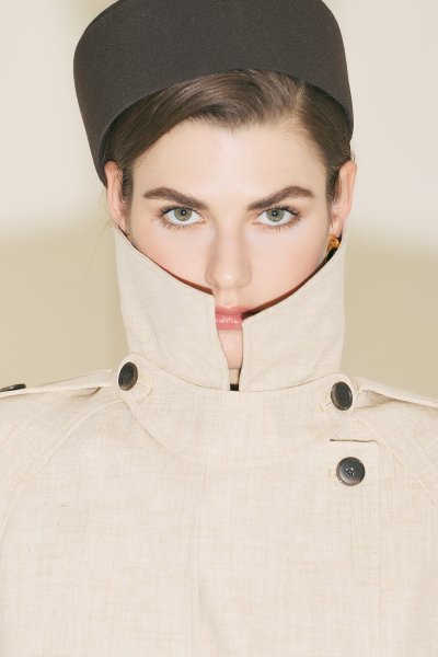 LIMITED EDITION GENİŞ KOL TRENÇKOT BEJ 