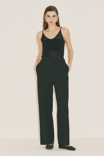 STRAIGHT KLASİK PANTOLON SİYAH 