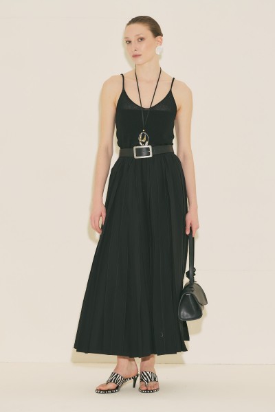 ZEYA PARÇALI ETEK SİYAH 