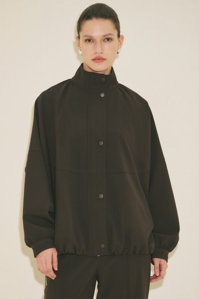 PREMIUM BOMBER CEKET KAHVERENGİ